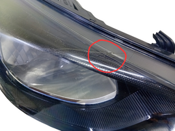 FAROL DIREITO HB20 2013 A 2019 MÁSCARA NEGRA C\ DETALHE