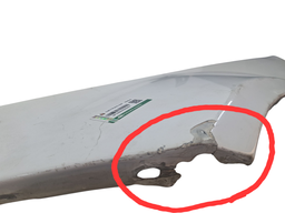 PARALAMA ESQ MERCEDES C180 2015 A 2021 BLINDADO S/BLINDAGEM 