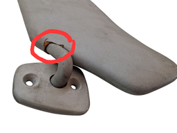 QUEBRA SOL DIREITO FORD FIESTA COURIER 1996 A 2002