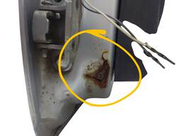 PORTA TRASEIRA DIREITA FIESTA 2003 A 2014 C/DETALHE