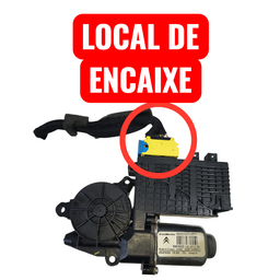 PLUG CONECTOR  MOTOR MÁQUINA VIDRO D.E C4 GRAND PICASSO 2.0 