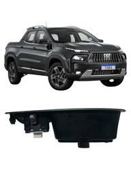 Moldura Botao Vidro Traseira Esquerda Orig Fiat Toro 16/23