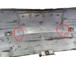 PARACHOQUE DIANTEIRO S10 TRAILBLAZER 2017 A 2020 C/DETALHE