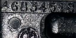 LANTERNA DE PLACA FIAT FIORINO 1.4 ORIGINAL 46834518