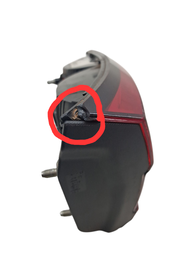 LANTERNA TRASEIRA ESQUERDA ARGO 2018 2019 2020/.. (MALA)