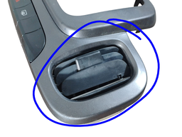 MOLDURA PAINEL FIAT MOBI (MULTIMIDIA) 2DIN  DETALHES 