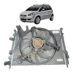 Kit Radiador com Ar Original Fiat Idea 1.4 Fire