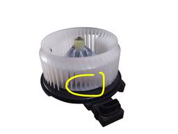 MOTOR AR FORÇADO FIT CITY 2009 A 2014 DENSO DETALHES 