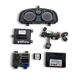 kit code modulo injeção Captiva 3.6 2008 2009 a 2010 4x2 aut