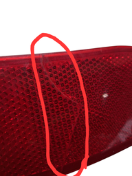 LENTE REFLETOR PARACHOQUE TRASEIRO ESQUERDO ARGO 2018 2019/.