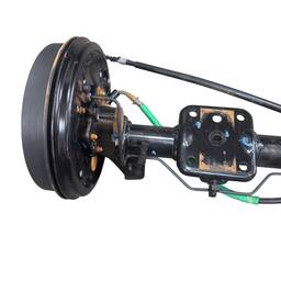 EIXO TRASEIRO COMPLETO ORIGINAL FIAT FIORINO 2014 A 2026