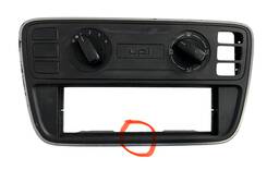 Comando Ar Quente Ventilação Moldura Radio Vw Up 2014 2018 
