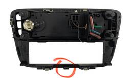COMANDO AR QUENTE VENTILAÇÃO MOLDURA RADIO VW UP 2014 2018 