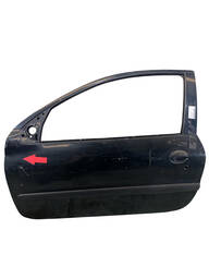 Porta Esquerda Peugeot 206 207 2P