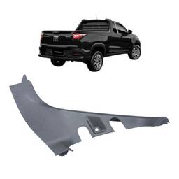 Moldura Esquerda Caçamba Original Fiat Nova Strada 2021 2026