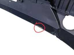 PARACHOQUE TRASEIRO ECOSPORT 2013 2014 A 2017 C/DETALHE