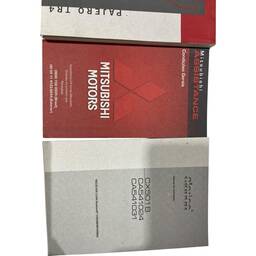 MANUAL GARANTIA PROPRIETARIO MITSUBISHI PAJERO TR4