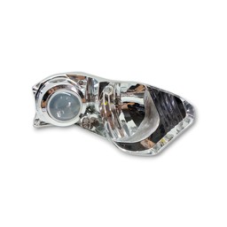 Foco optico projetor Farol Direito Captur 2017 2018 a 2024