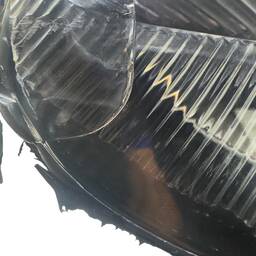 FAROL ESQUERDO MASCARA NEGRA ORIGINAL FIAT IDEA 2011 2016