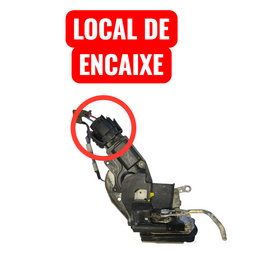 PLUG CONECTOR FECHADURA TRASEIRA ESQUERDA COROLLA 2000