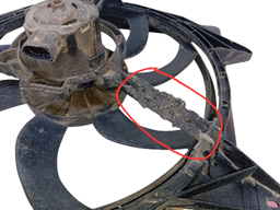 ELETROVENTILADOR GOL VOYAGE SAVEIRO 1.0 G5 G6 (DETALHE)