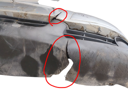 PARACHOQUE DIANTEIRO GOL SAVEIRO PARATI G4 DETALHES 