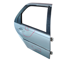 PORTA TRASEIRA DIREITA PALIO SIENA 2008 A 2016, ORIGINAL