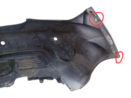 PARACHOQUE TRASEIRO PEUGEOT 308 2012 2013 A 2019 C/DETALHE