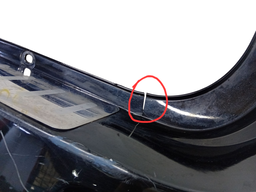 PARACHOQUE TRASEIRO DUSTER 2012 2013 A 2015 C/DETALHE