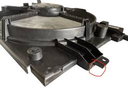 DEFLETOR RADIADOR LOGAN 2014/SANDERO 2015/ C/DETALHE