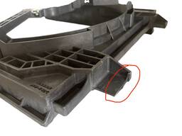 DEFLETOR RADIADOR NISSAN SENTRA 2014 A 2017 C/DETALHE