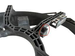 DEFLETOR RADIADOR NISSAN SENTRA 2014 A 2017 C/DETALHE