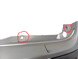 PARACHOQUE TRASEIRO UNO VIVACE 2011 2012 A 2016 C/DETALHE