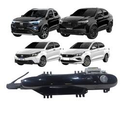 Maçaneta Externa Diant Esq Original Argo Cronos Pulse 