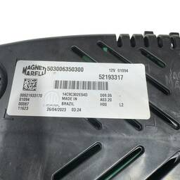 PAINEL INSTRUMENTOS ORIGINAL FIAT ARGO CRONOS 52193317