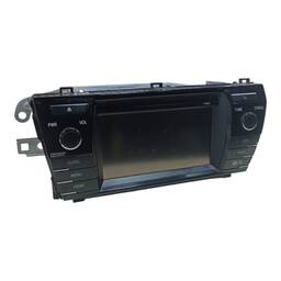 CENTRAL MULTIMÍDIA ORIGINAL TOYOTA COROLLA 2015 A 2017