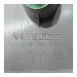 MOLDURA SOLEIRA DIANTEIRA DIREITA CIVIC 2012 A 2016