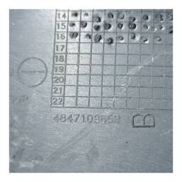 MOLDURA INFERIOR CHAVE DE SETA RENAULT LOGAN SANDERO 14 A 19