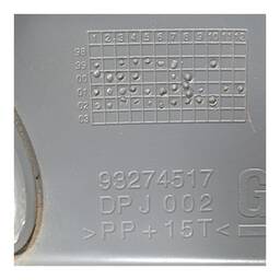 MOLDURA MAÇANETA INTERNA ESQ TRAS ASTRA 1999 A 2011