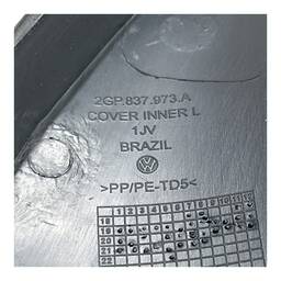 MOLDURA INTERNA DO RETROVISOR DIREITO T-CROSS 2021 A 2024