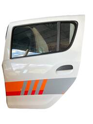 Porta traseira esquerda renault sandero 2013 a 2018