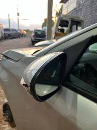Retrovisor Esq. Cronos 2018 a 2021 Elet. C/ Pisca C/Detallhe