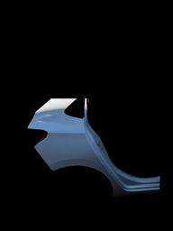 Recorte Lateral Traseiro Dir. Chevrolet Onix Hatch 20/24