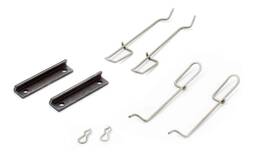 KIT REPARO TRAVA PASTILHA FREIO TRASEIRO 206 207 306 XSARA