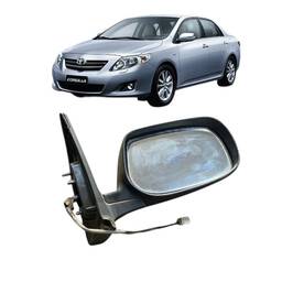 Retrovisor Cinza Eletrico S/Seta Corolla 2009a 2014 Direito 