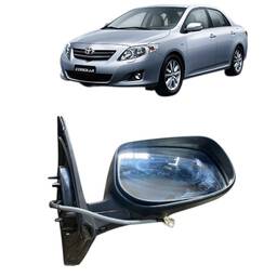 Retrovisor Verde Eletrico S/Seta Corolla 2009a 2014 Direito 