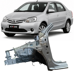 Caixa Roda Esquerda Etios 2012 2013 2014 a 2020 2021 Cinza