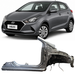 Caixa Roda Direita HB20 2012 2013 2014 a 2018 2019 Cinza