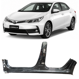 Soleira Esquerda Corolla 2015 2016 2017 2018 2019 Preto