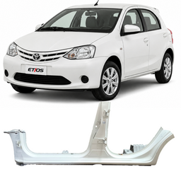 Soleira Esquerda Etios Hatch 2012 2013 a 2020 2021 Branco